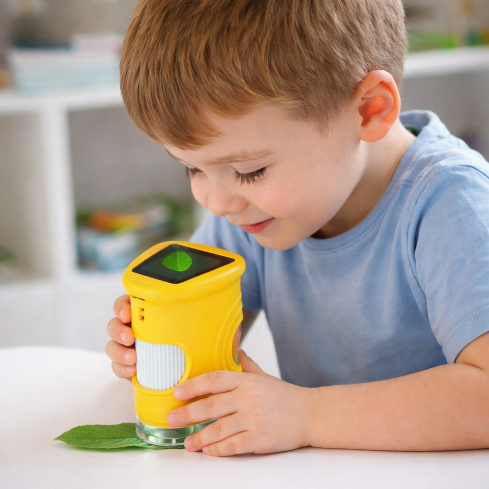 TinyExplorer – Smart & interaktiv – Handhållen mikroskop