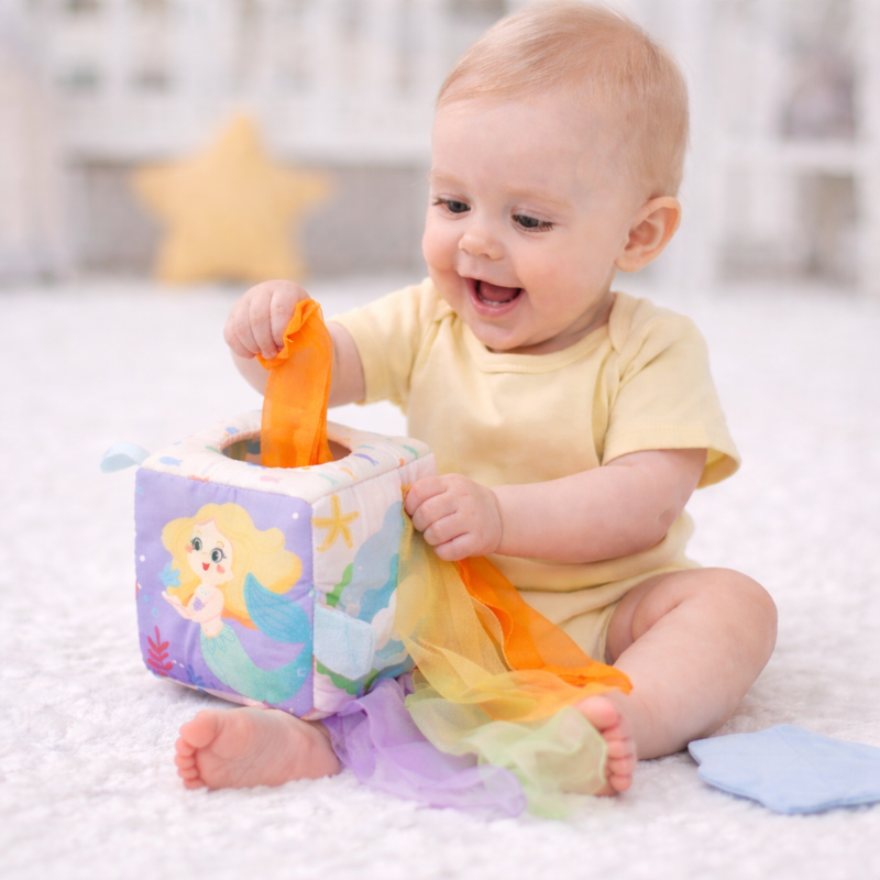 BabyBloom – Lekfullt & Utvecklande – Sensoriska babyleksaker