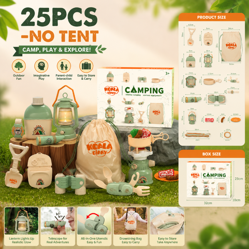 Kids Camping Adventure – Äventyrligt & interaktivt – Campingpaket