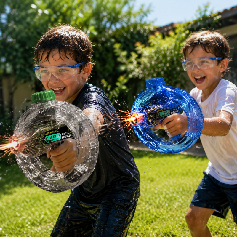 Space Water Blaster Toy – Interaktivt & roligt – Vattenpistol