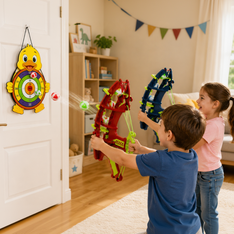 Sticky Ball Shooting Game – Aktivt & interaktivt – Dartspel