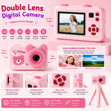 Double Lens Digital Camera – Kreativt & roligt – Barnkamera