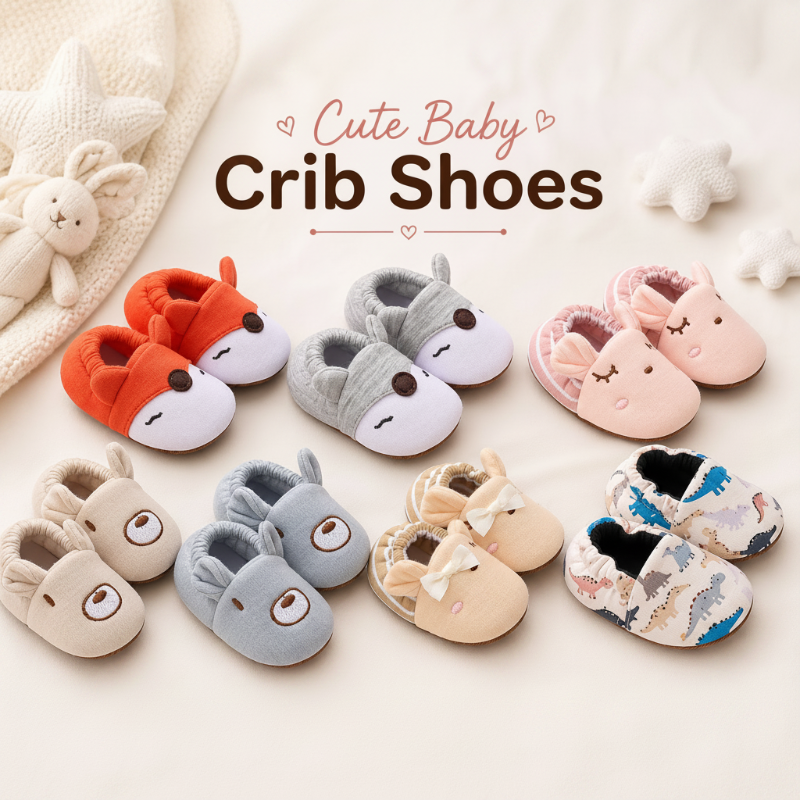 Cute Baby Crib Shoes – Söta & bekväma – babyskor