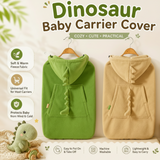 Dinosaur Baby Carrier Cover – Värme & komfort – Dino Baby-filt