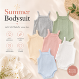 Summer Bodysuit – Luftigt & bekvämt – Stickad babybody