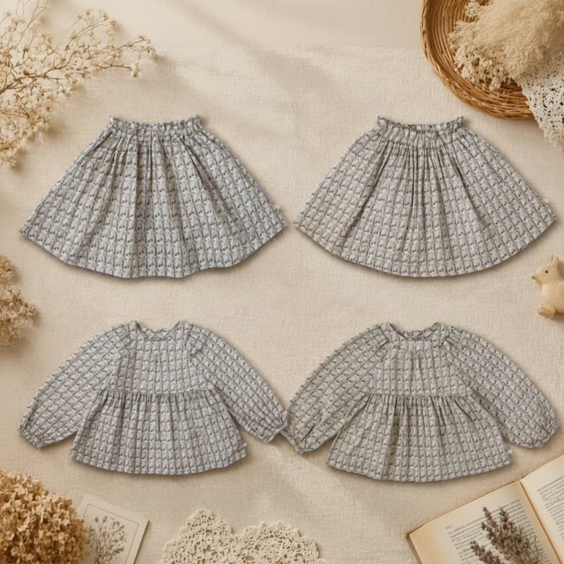 Cherry Shirt & Skirt – Sött & luftigt – Klädset för barn