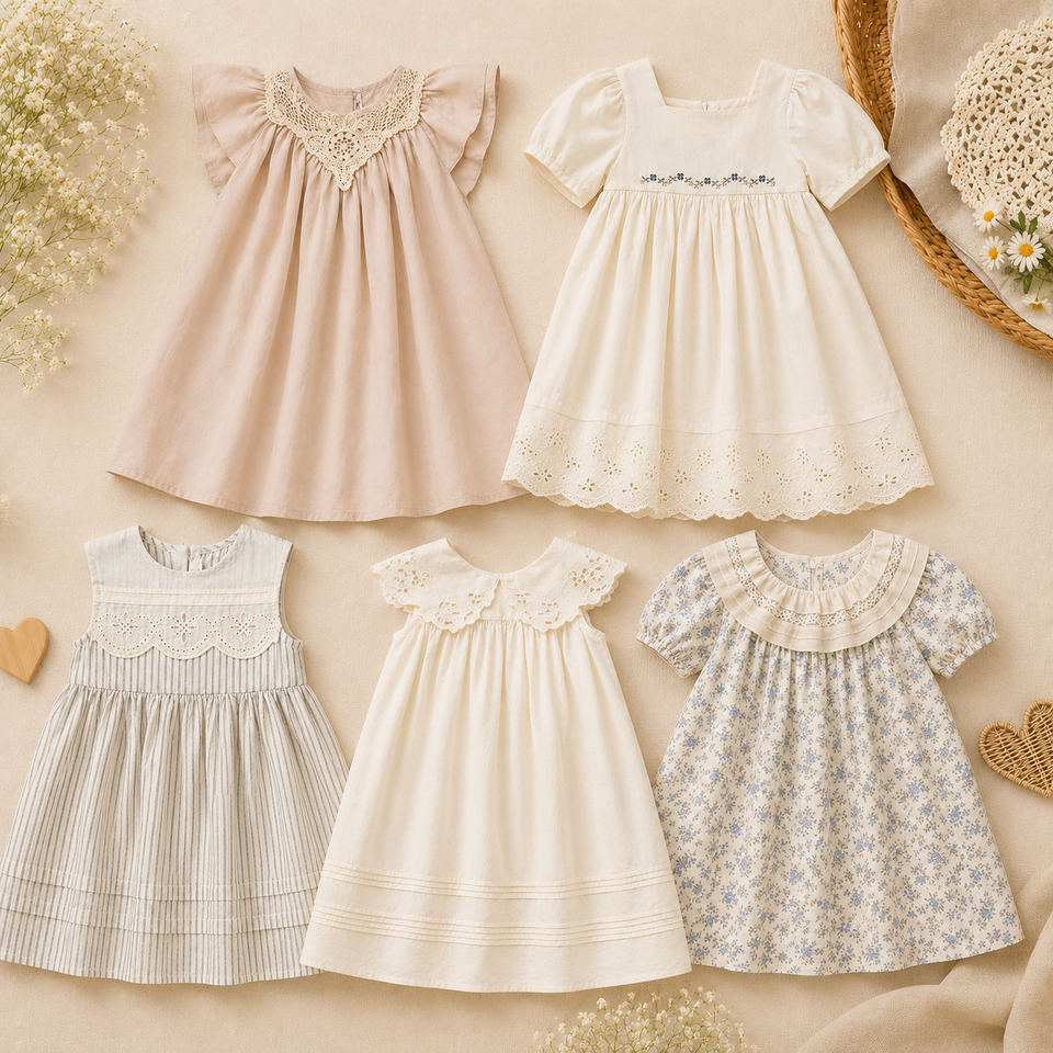 Lace Stitching Dress – Elegans & komfort – Spets & sömmar
