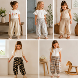 Harem Pants – Luftigt & bekvämt – Löst sittande barnbyxor