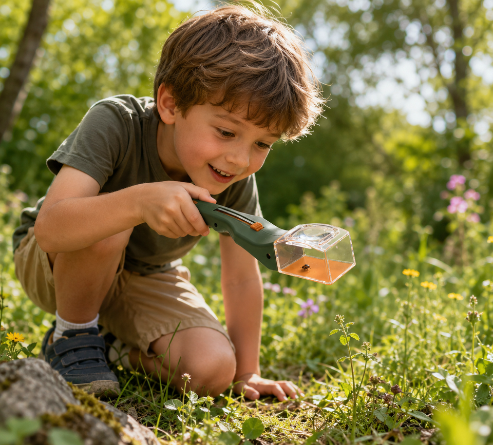 Bug Catcher with Magnifier – Upptäck & Lär dig – Insektsfångare