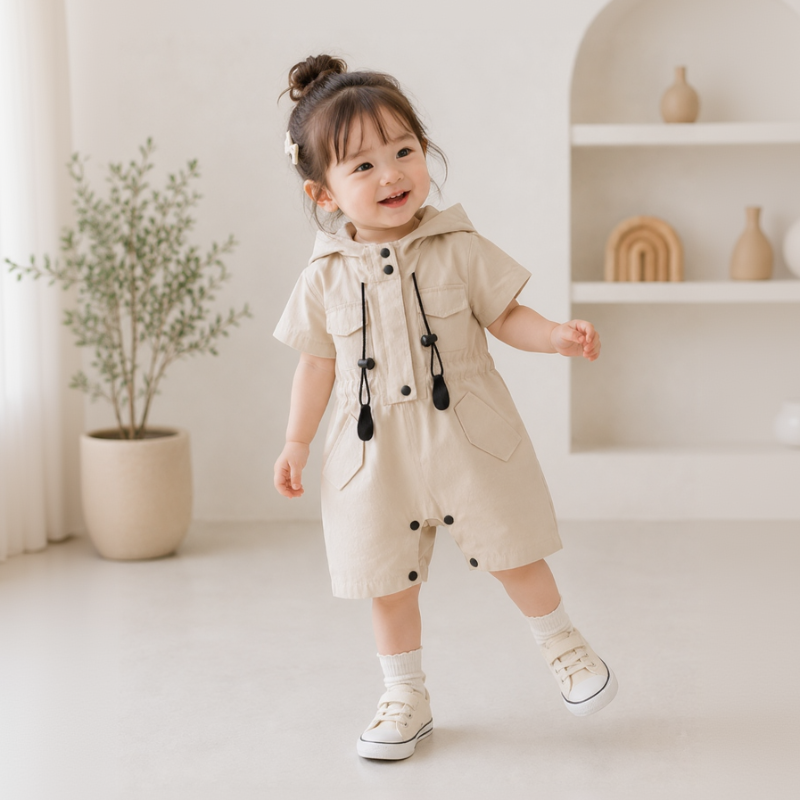 Mini Fashion™ - Tufft och somrigt - Baby Jumpsuit