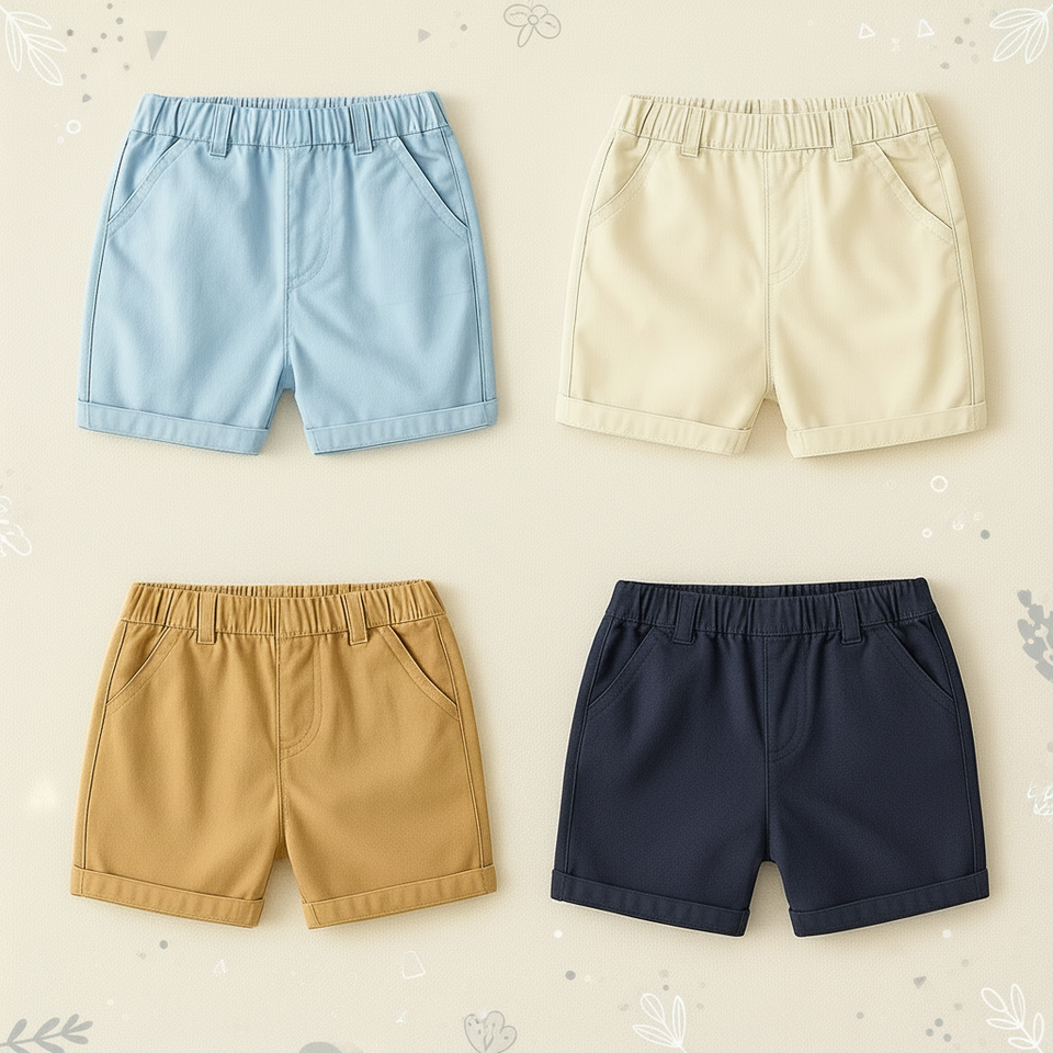 TinyMove – Sportiga och praktiska – Sommarshorts för barn