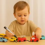 LineDrive – Kreativt & interaktivt – Bil med magisk pennstyrning