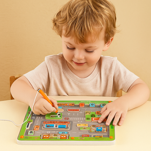 AlphaPark – Smart & Kreativt – Magnetiskt labyrintspel