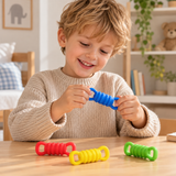 Plungy – Elastiska & sensoriska – Fidget-leksaker i silikon (4-pack)