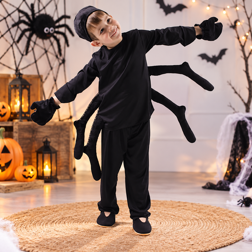 LittleSpider – Roligt & läskigt – Spindeldräkt