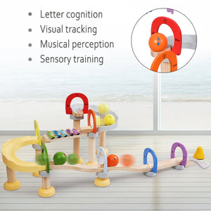 Music Marble Track™  - Montessori-melodier - Sensorisk leksak