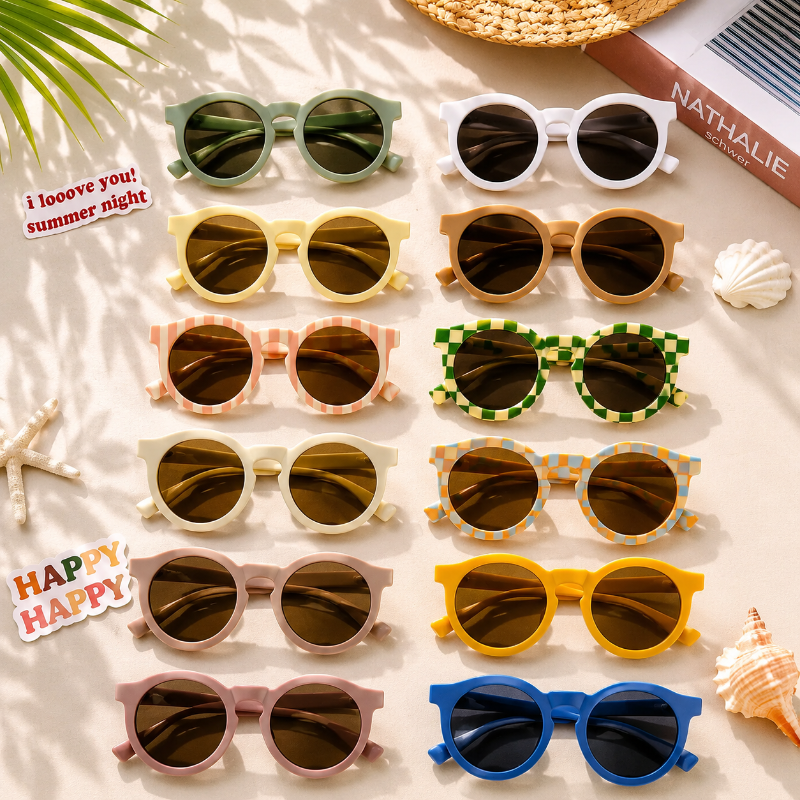 Colorful Kids Sun Shades – UV-skydd & stil – Solglasögon för barn