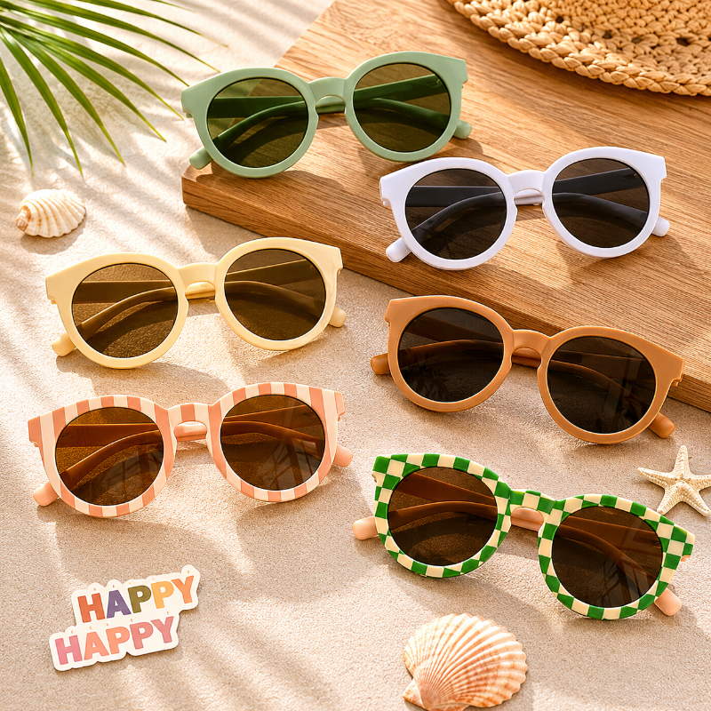 Colorful Kids Sun Shades – UV-skydd & stil – Solglasögon för barn