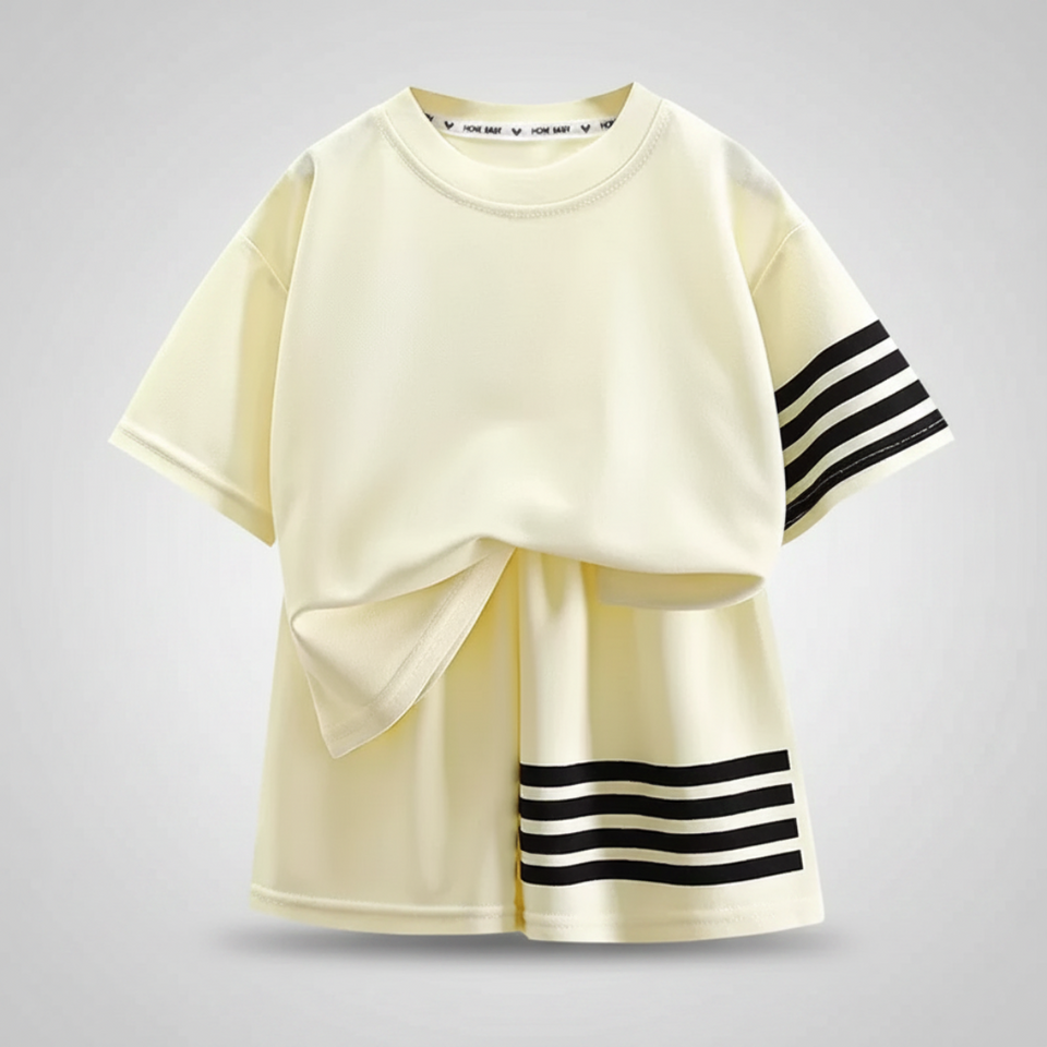 MiniSport – Sport & fritid – 2-delat set med shorts och T-shirt