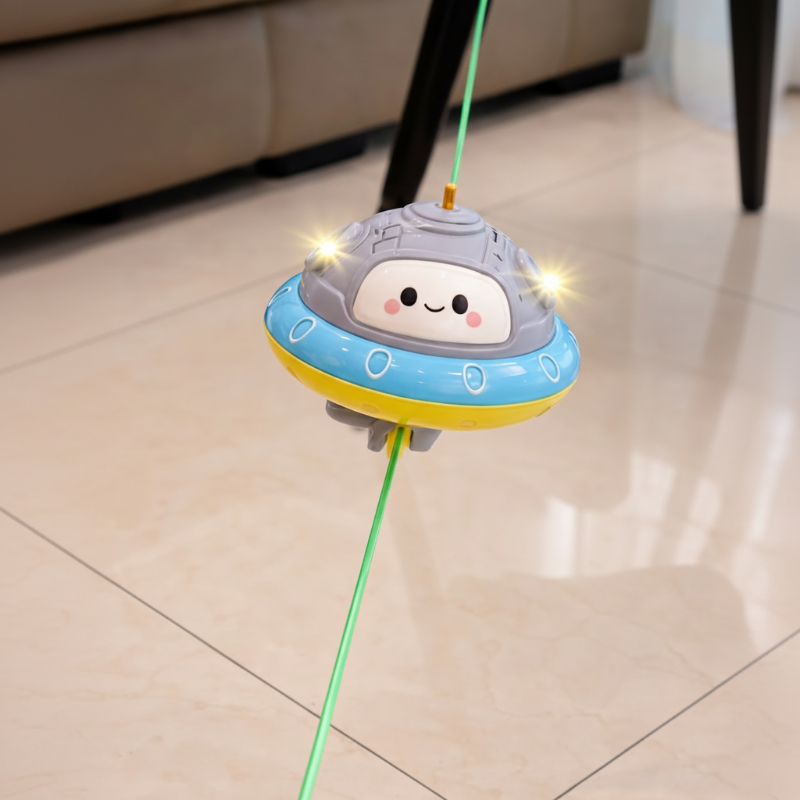 Tightrope Walking UFO Toy – Interaktivt & fascinerande – Balansrobot-leksaker