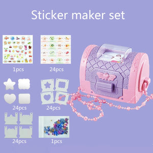 3D Glitter Sticker Machine™ - Fest för kreativiteten - Set för klistermärken