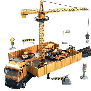 ConstructoKids – Lära sig & bygga – 2-i-1 bygglastbil lekset