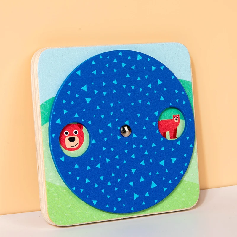 TinySkills – Kreativt & pedagogiskt – Montessori magnetisk aktivitetsbräda