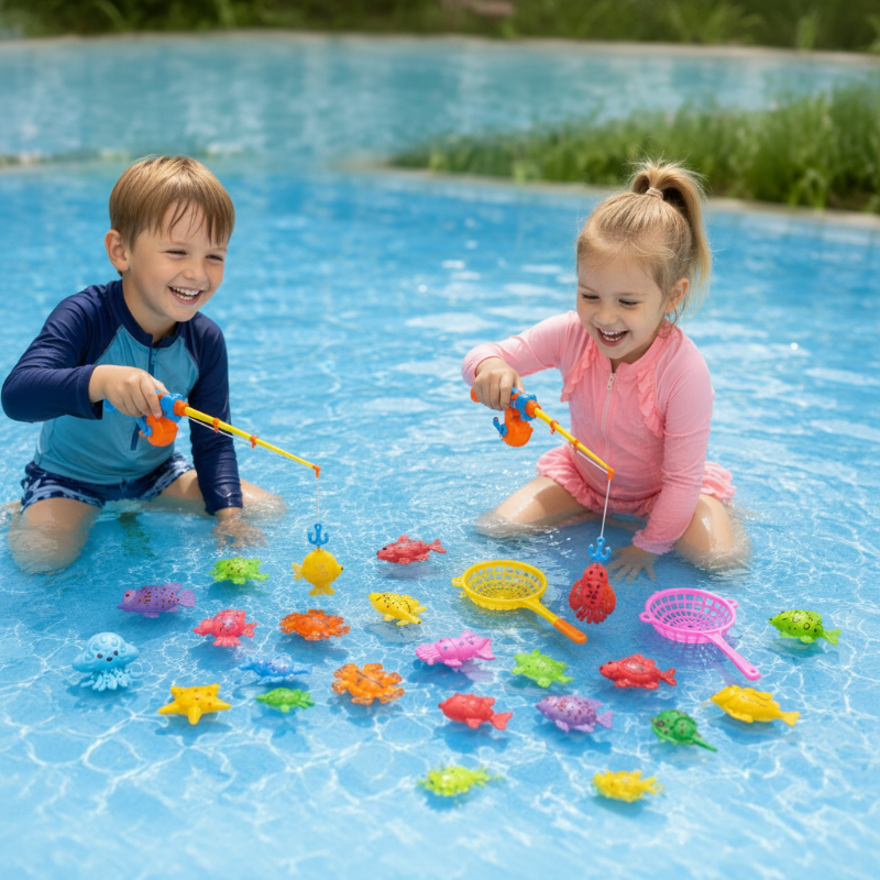 Fishing Game – Lärande och upptäckt – Magnetiskt fiskespel