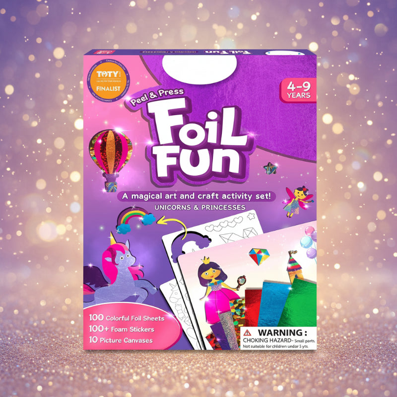 FoilMagic – Lekfullt & kreativt – Konstset med foliedekaler