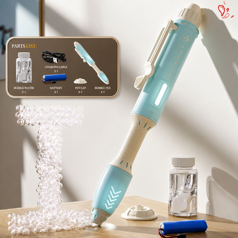Fun Bubble Maker Pen – Lekfullt & pedagogiskt – Bubbelpenna