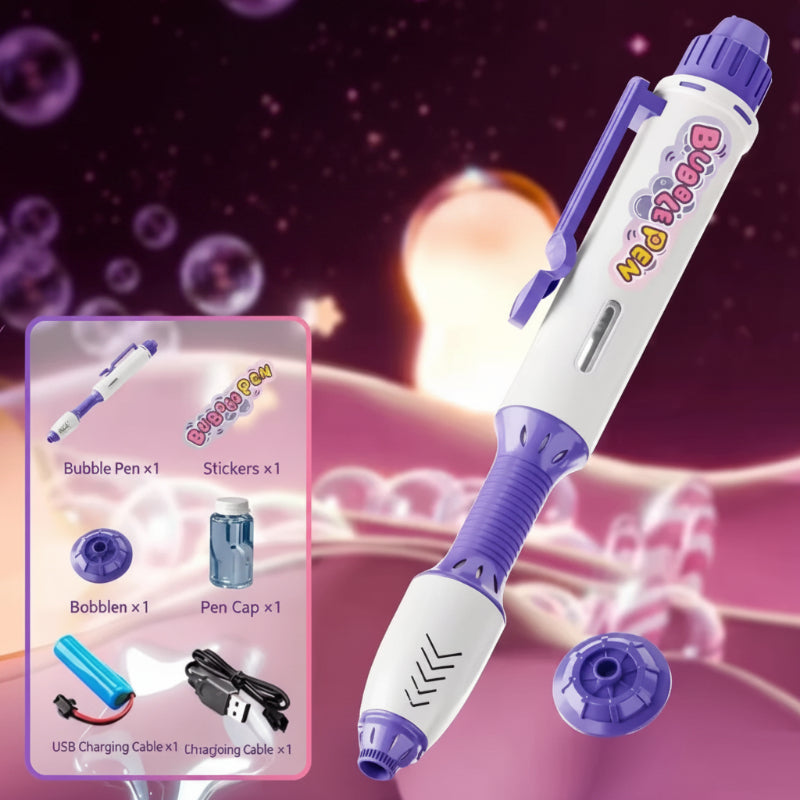 Fun Bubble Maker Pen – Lekfullt & pedagogiskt – Bubbelpenna