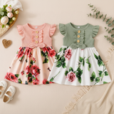 Garden Dress – Sommar & Fräscht – Blommig klänning för flickor