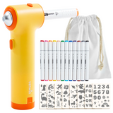 PaintBuddy – Kreativt & pedagogiskt – Bärbart airbrush-ritset