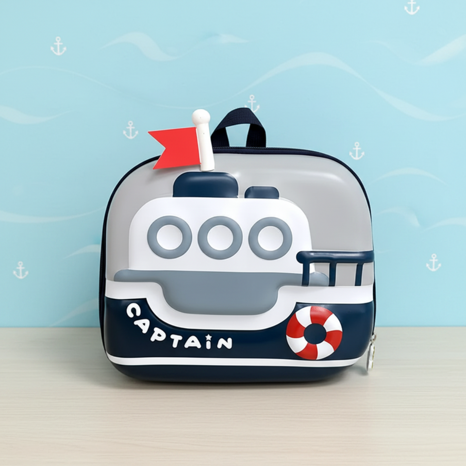 LittleCaptain – Roligt & praktiskt – Captain-ryggsäck