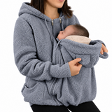 MamaNest – Varm och praktisk – 2-i-1-bärjacka för mamma och bebis
