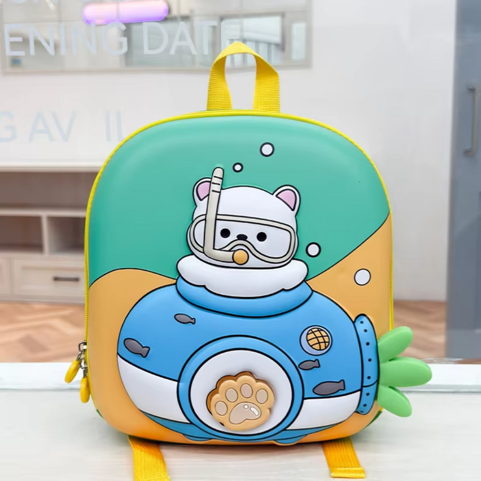 KiddoPack – Söt & praktisk – barnryggsäck med självlysande ben