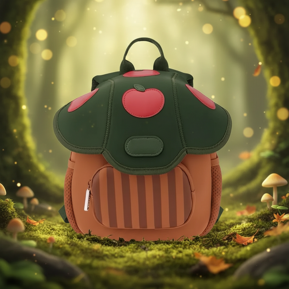 MushroomPack – Sött & praktiskt – Ryggsäckar för barn