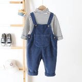 TinyTrend – Bekväma och eleganta – Ribbstickade trädgårdsbyxor