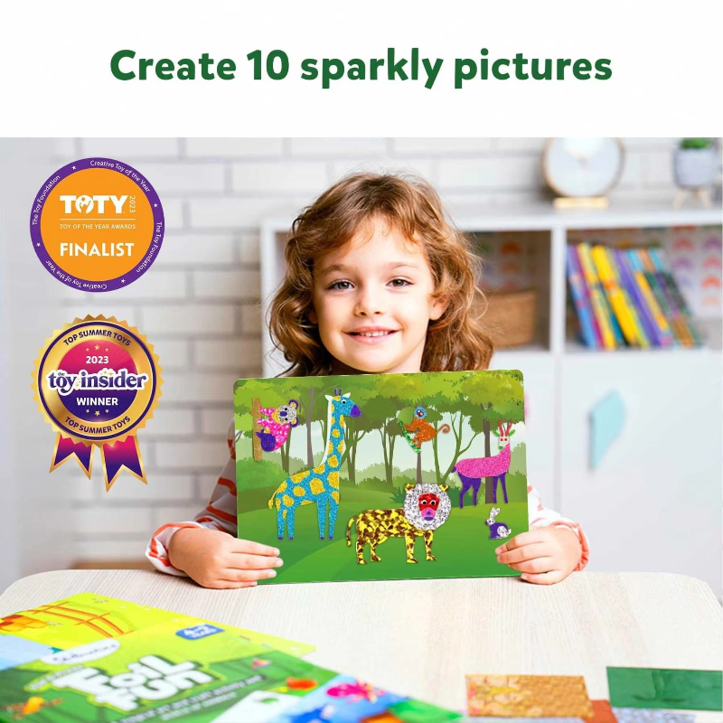 FoilMagic – Lekfullt & kreativt – Konstset med foliedekaler