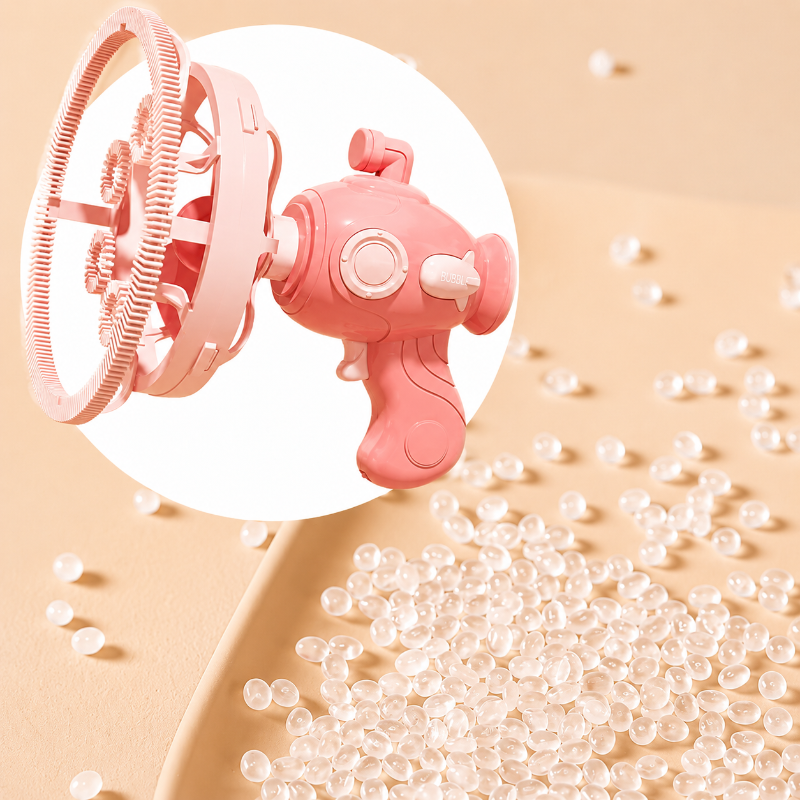 HappyBubbles – Lekfullt & säkert – Bubbelpistol för barn