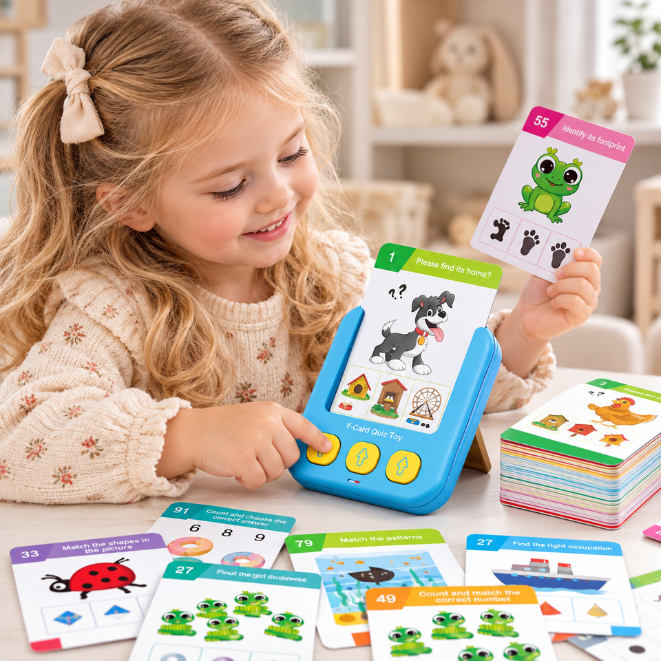 TalkyCards – Interaktivt & pedagogiskt – Talande flashkort för barn