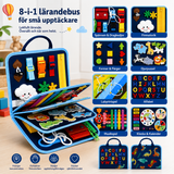 7-in-1 Busy Board – Motorik & inlärning – Aktivitetstavla