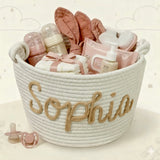 CuddleBasket – Söt & personlig – Personlig blöjkorg