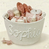 CuddleBasket – Söt & personlig – Personlig blöjkorg