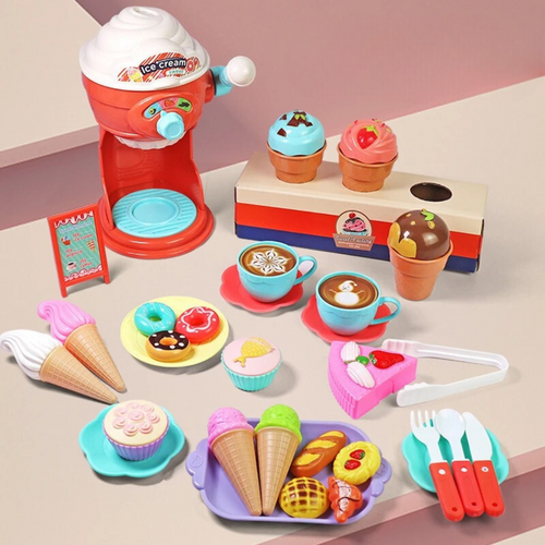 Ice Cream Maker Set™ - Små glassmästare - Leksaksset med glassmaskin