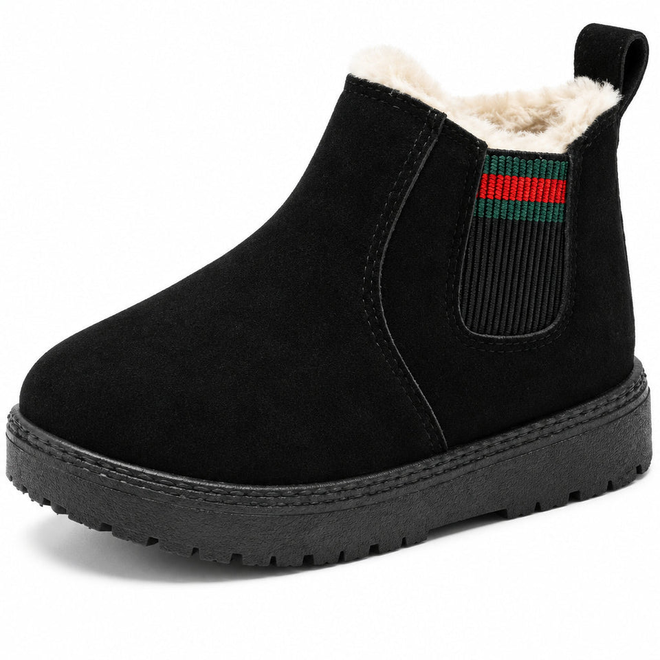 SnowySteps – Varma & mjuka – Vinterstövlar för spädbarn med plyschfoder