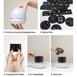 SkyProjector™ | Få ditt barn att somna snabbt! - Unik nattlampa