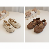 LittleWalkers – Bekvämlighet och andningsförmåga – Mary Jane-ballerinaskor