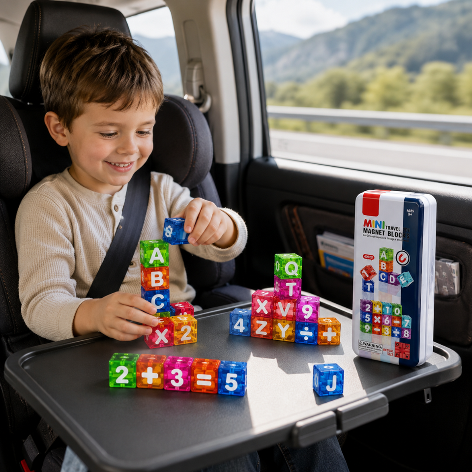 LearnCube – Pedagogiskt & interaktivt – Magnetiska bokstavs- och räknekuber
