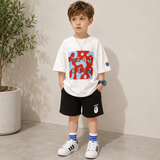 TinyTrend – Avslappnat & stilfullt – Barn-T-shirt med färgglatt tryck